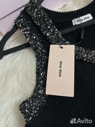 Стильный Топ miu miu premium