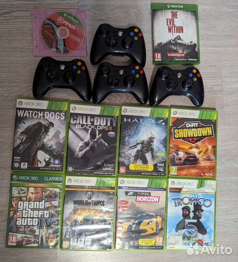Игры на xbox 360 / one