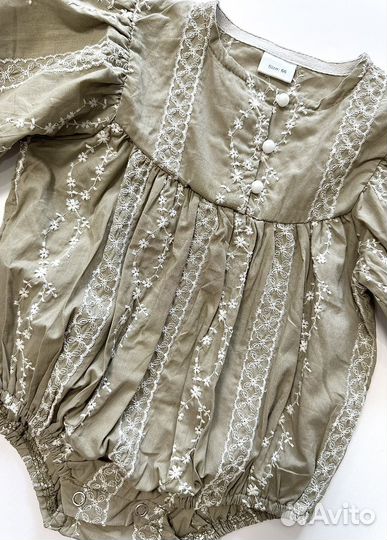 Боди-ромпер для девочки