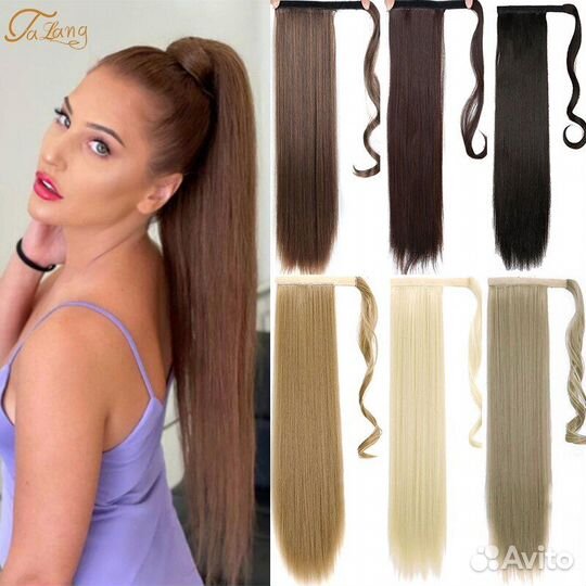 Шиньон (тон 27) золотисто-русый (рыжий) новый