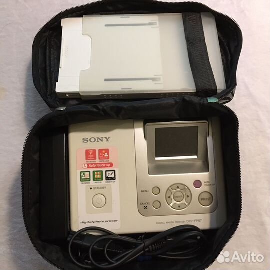 Мини принтер для фото Sony dpp 67