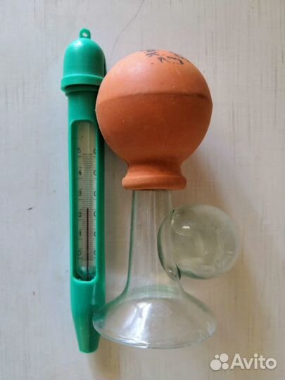 Молокоотсос и водный термометр СССР