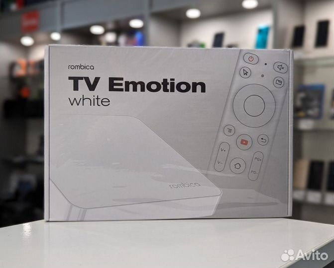 Smart-TV приставка Rombica TV EmotionWhite