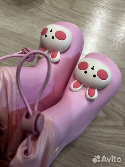 Сапоги резиновые для девочки