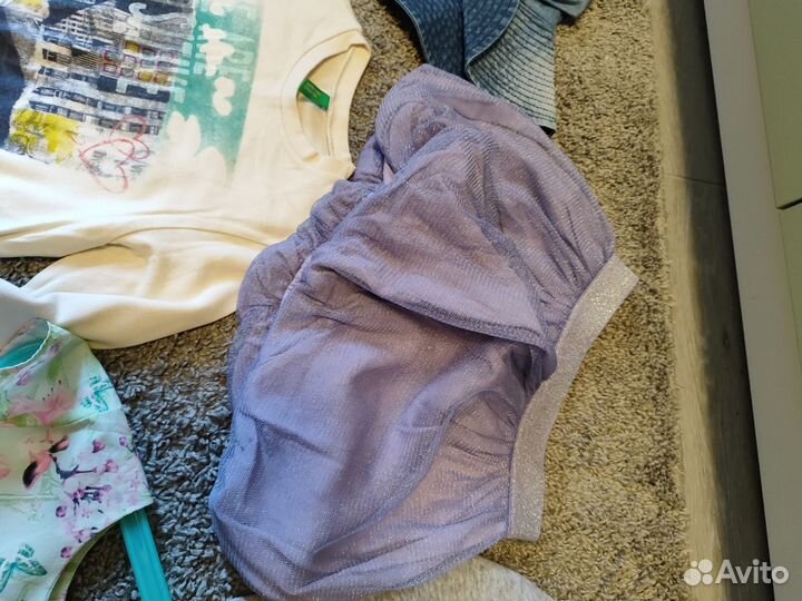 Одежда для девочки 104 110 пакетом