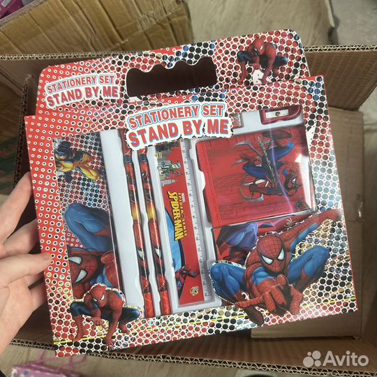 Набор канцелярии игрушки для мальчиков подарок