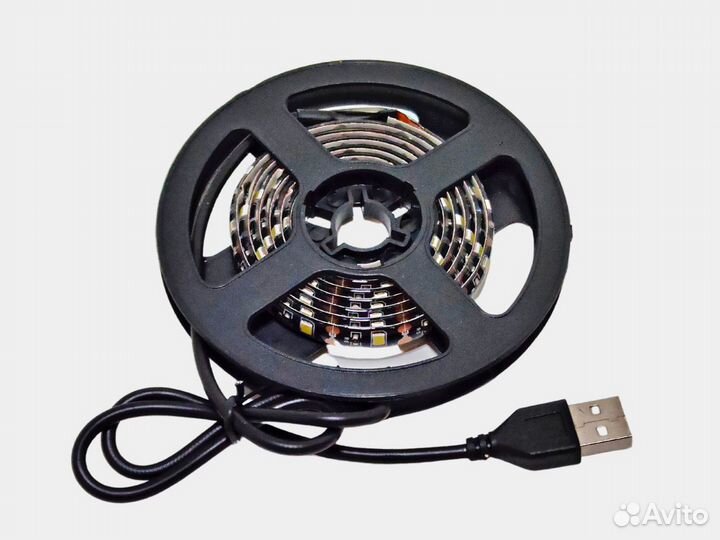 Светодиодная лента USB 5V,влагозащита,RGB,цветная