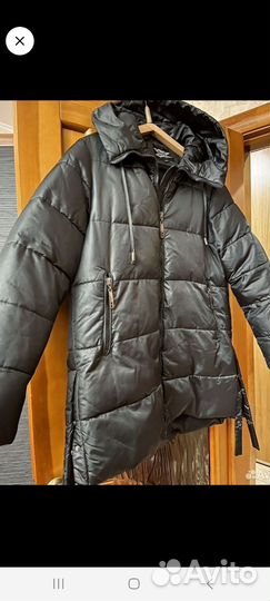 Пуховик куртка зимний женский 50-54