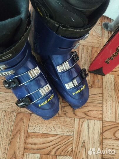 Горнолыжные ботинки Head и лыжи K2