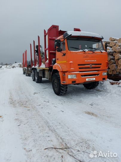 КАМАЗ 43118 с прицепом, 2021