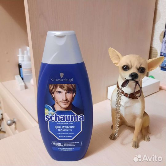 Шампунь sсhauma 380 мл, мужской