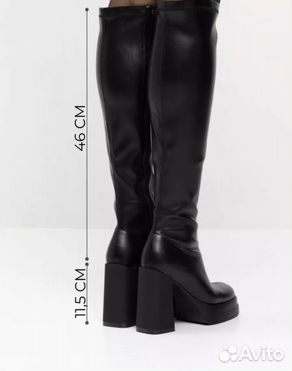 Ботфорты демисезонные женские 38