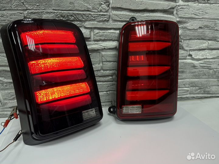 Задние стоп сигналы, фонари фары на ниву