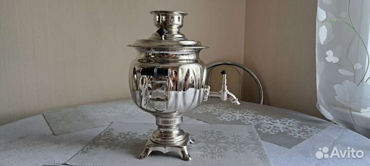 Самовар тульский электрический 3 литра