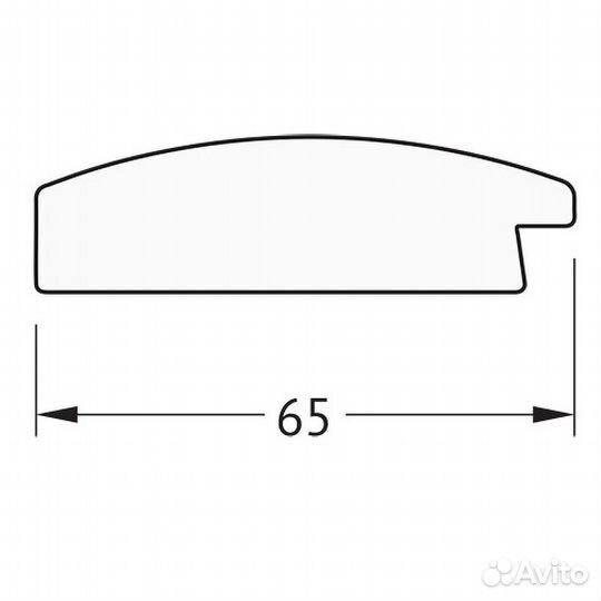 Зеркало Evoform Exclusive 112х52 BY 1147 с фацето