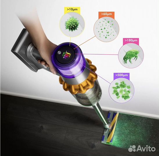 Пылесос Dyson v15 Detect Absolute SV47