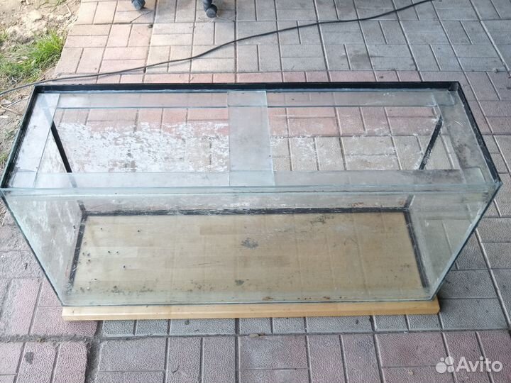 Аквариум 200 литров и подставка из берёзы 50 мм