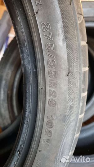 Bridgestone Potenza S001 245/40 R20 и 275/35 R20 102Y