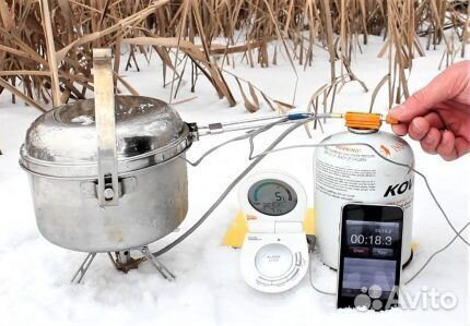 Горелка газовая баллончика пьезоподжиг зажигалка