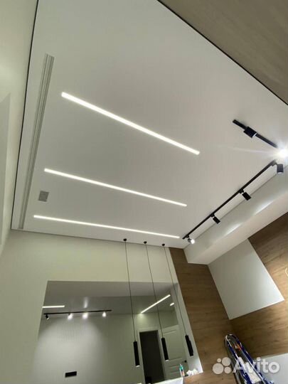 Натяжные потолки под ключ