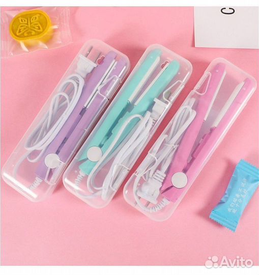 Мини-плойка гафре для волос