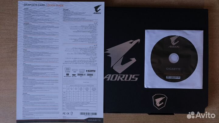 Видеокарта Gigabyte GeForce GTX 1070 Ti aorus
