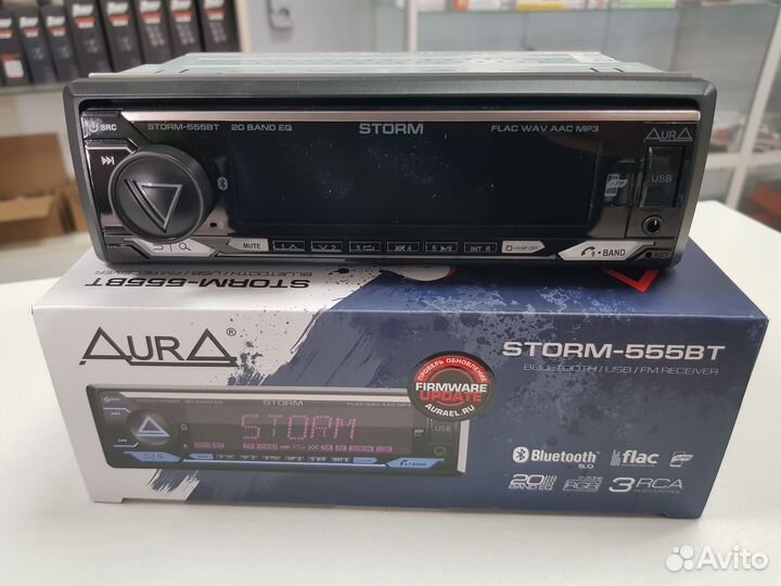 Магнитола aura Storm-555BT