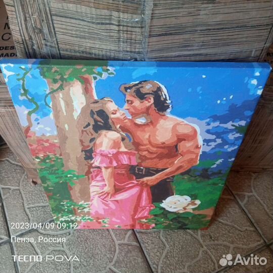 Картина на подрамнике 40х50