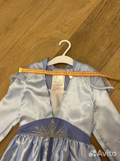 Карновальный костюм эльзы 122-128