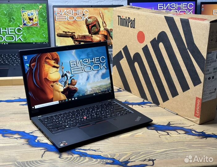 Мощный Lenovo Thinkpad T14 Gen 2 Ryzen-7 PRO 5850U