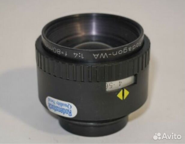 Объектив Rodenstock Rodagon-Wa 80mm 1:4,0 М39 6х9