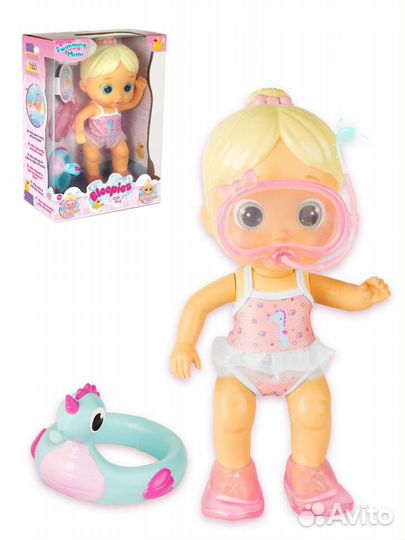 Новая IMC toys Bloopies Кукла плавающая Mimi