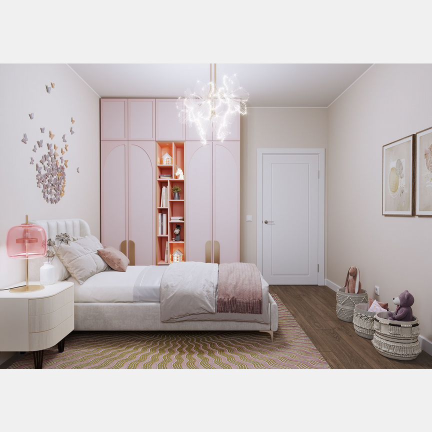 3-к. квартира, 84,5 м², 16/20 эт.