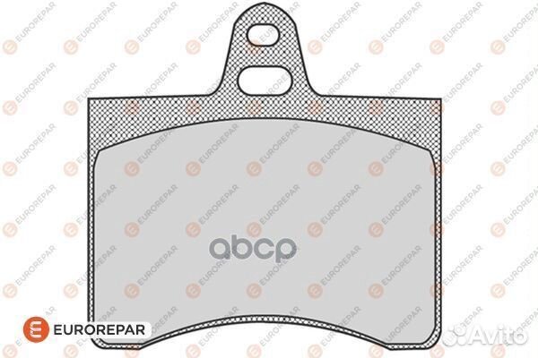 Колодки тормозные дисковые зад 1617257280 E