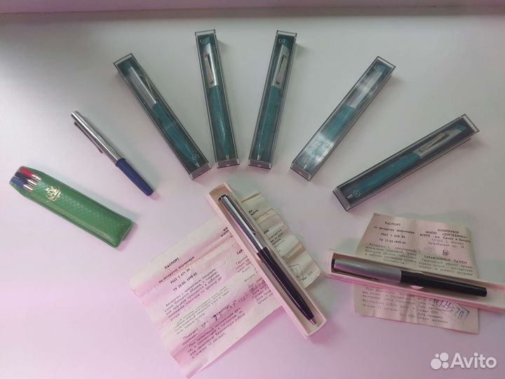 Ручки шариковые СССР