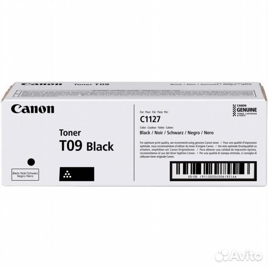 Тонер Canon 09 Black 367703