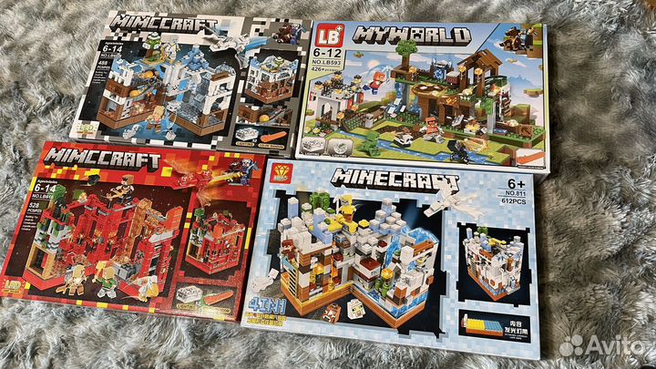 Конструктор lego майнкрафт