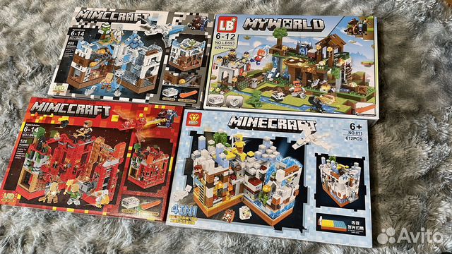 Конструктор lego майнкрафт