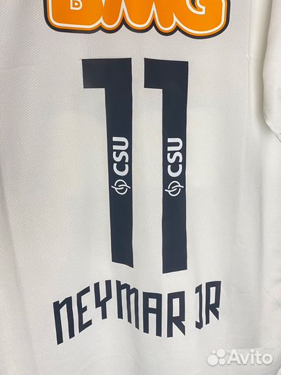 Футболка ретро Сантос Неймар 12/13