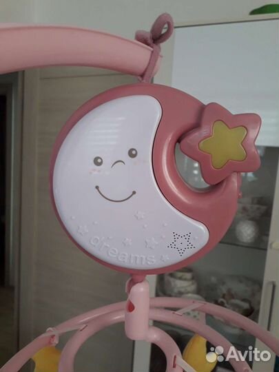 Мобиль в кроватку музыкальный