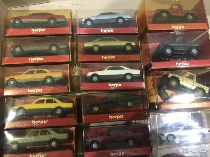 Модели Mercedes от Herpa Wiking масштаб 1:87