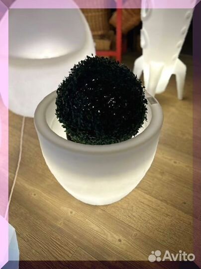 Кашпо с подсветкой