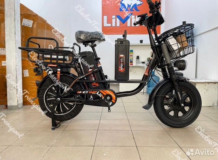 Электровелосипед liming монстр 23/60 1000вт