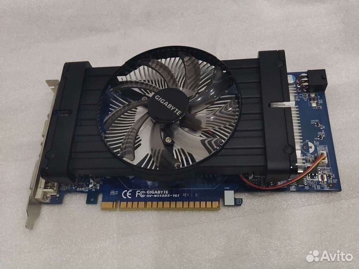 Видеокарта Gigabyte GeForce GTX 550 TI