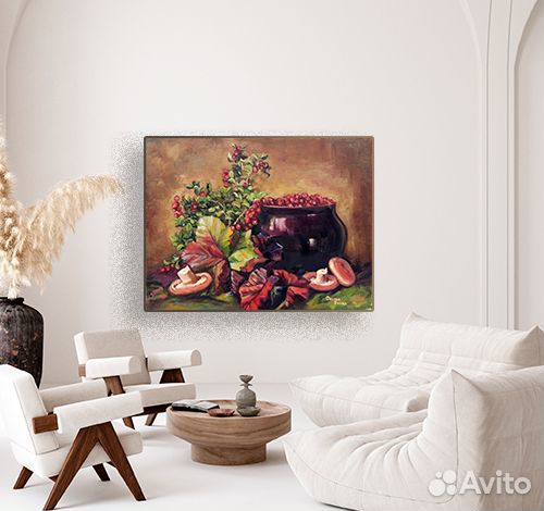 Картина маслом на холсте 