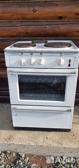 Электро плита с духовкой бу
