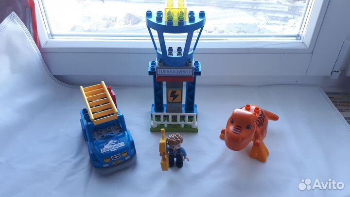 Lego duplo парк юрского периода