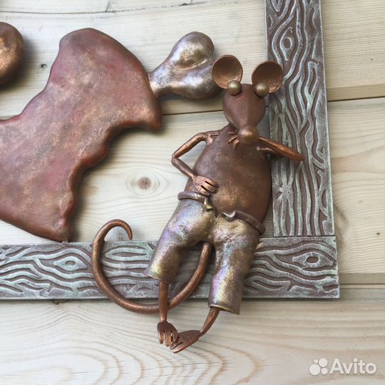 Стальные картины, кованные панно