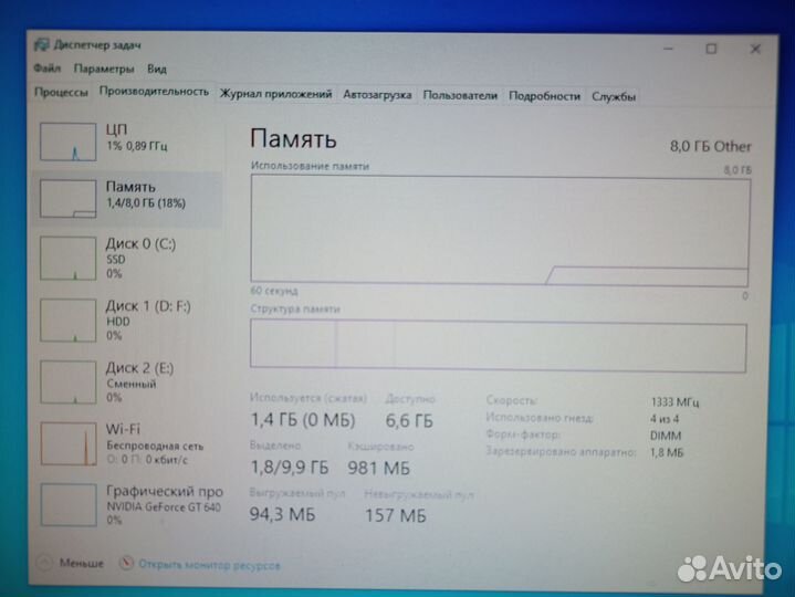 Пк для учёбы и работы