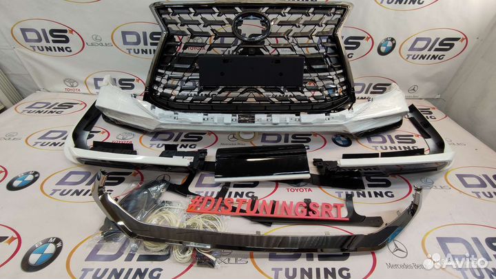 Обвес Lexus LX450d 2016-2021 Heritage white